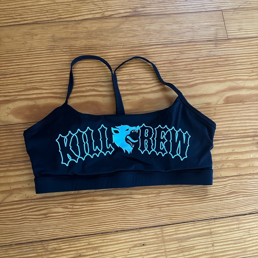 Kill Crew Classic Sports Bra - Black/Blue